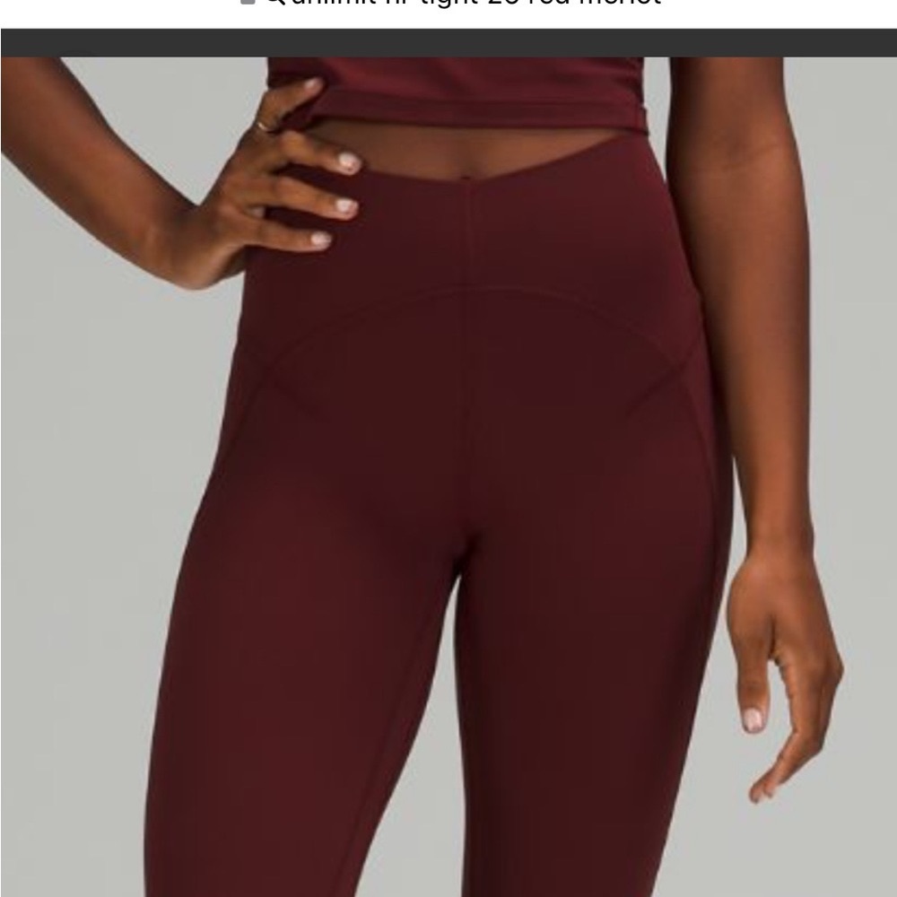 NWT Lululemon Unlimit HR Tight 25”